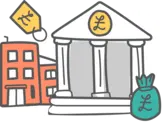 Icon for Adjustments, Fixed Assets, Loans & Investments