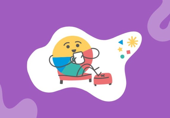 A person on a sofa to represent the sofa report