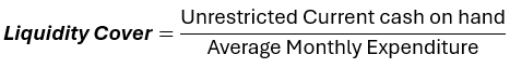 key metrics: equation for calculating liquidity cover